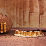 Load image into Gallery viewer, Textured Darasuram Necklace Set