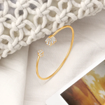 Load image into Gallery viewer, 18kt Yellow Gold & Diamond Bangle