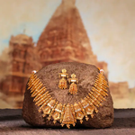 Load image into Gallery viewer, The Chozha Necklace Set