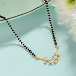 Load image into Gallery viewer, Elegant Geometric Diamond Mangalsutra
