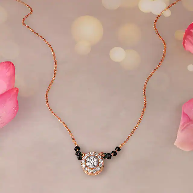 Dazzling Diamond Mangalsutra