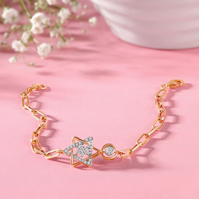 Starry Dazzle Diamond Bracelet