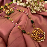 Load image into Gallery viewer, Traditional Jewellery Set with Necklace &amp; Jhumka Earrings
