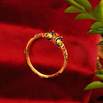 Load image into Gallery viewer, Gold Peacock Design Kada – Traditional Real Gold Jewellery
